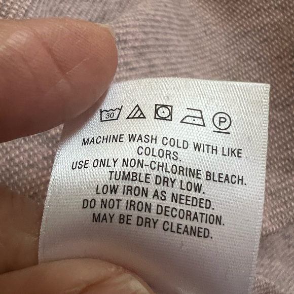 Anthropologie Akemi + Kin Onora Peacock Embroidered Beaded Top Mauve Boho Boxy - Picture 4 of 7